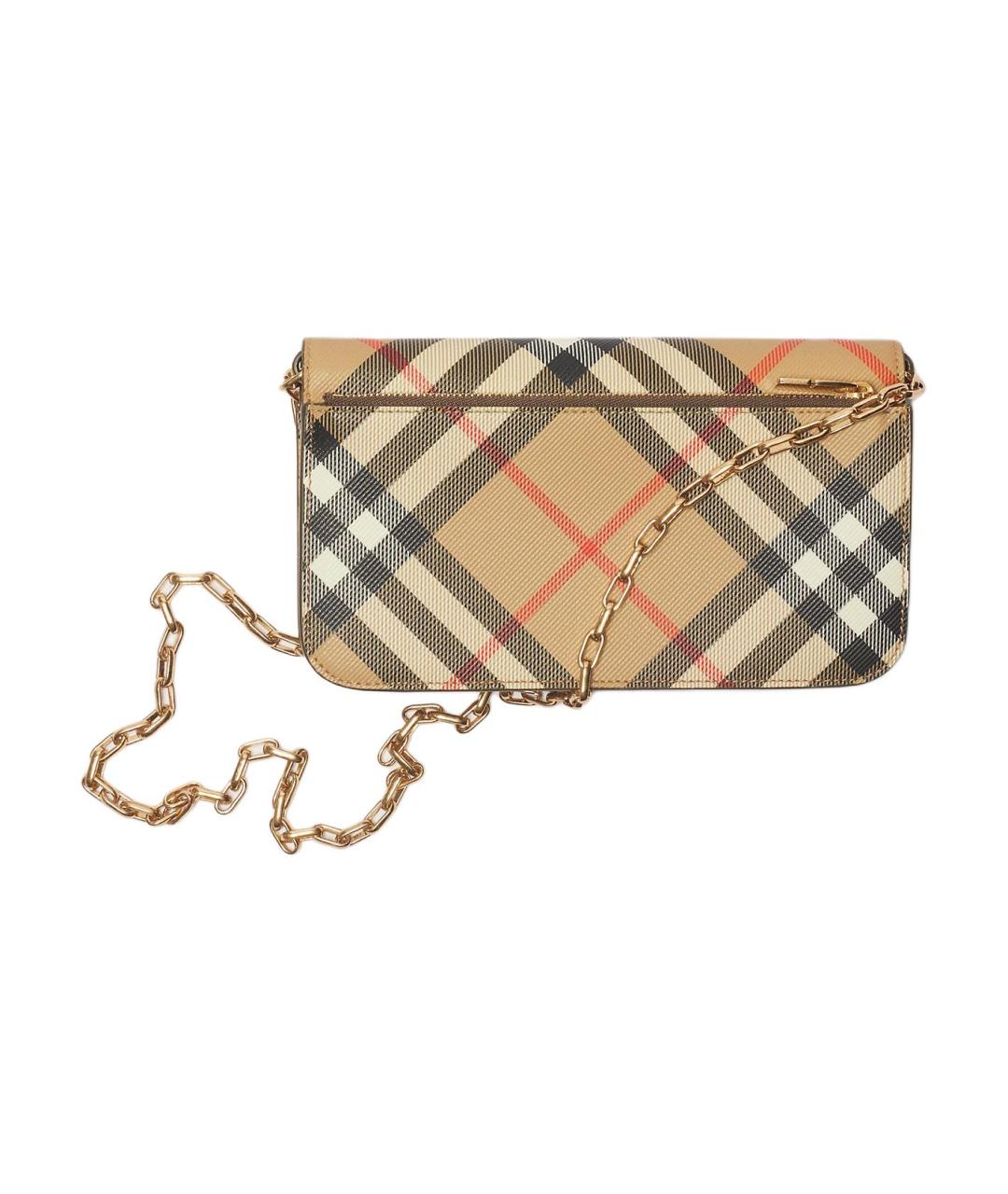 BURBERRY Бежевый кошелек, фото 2