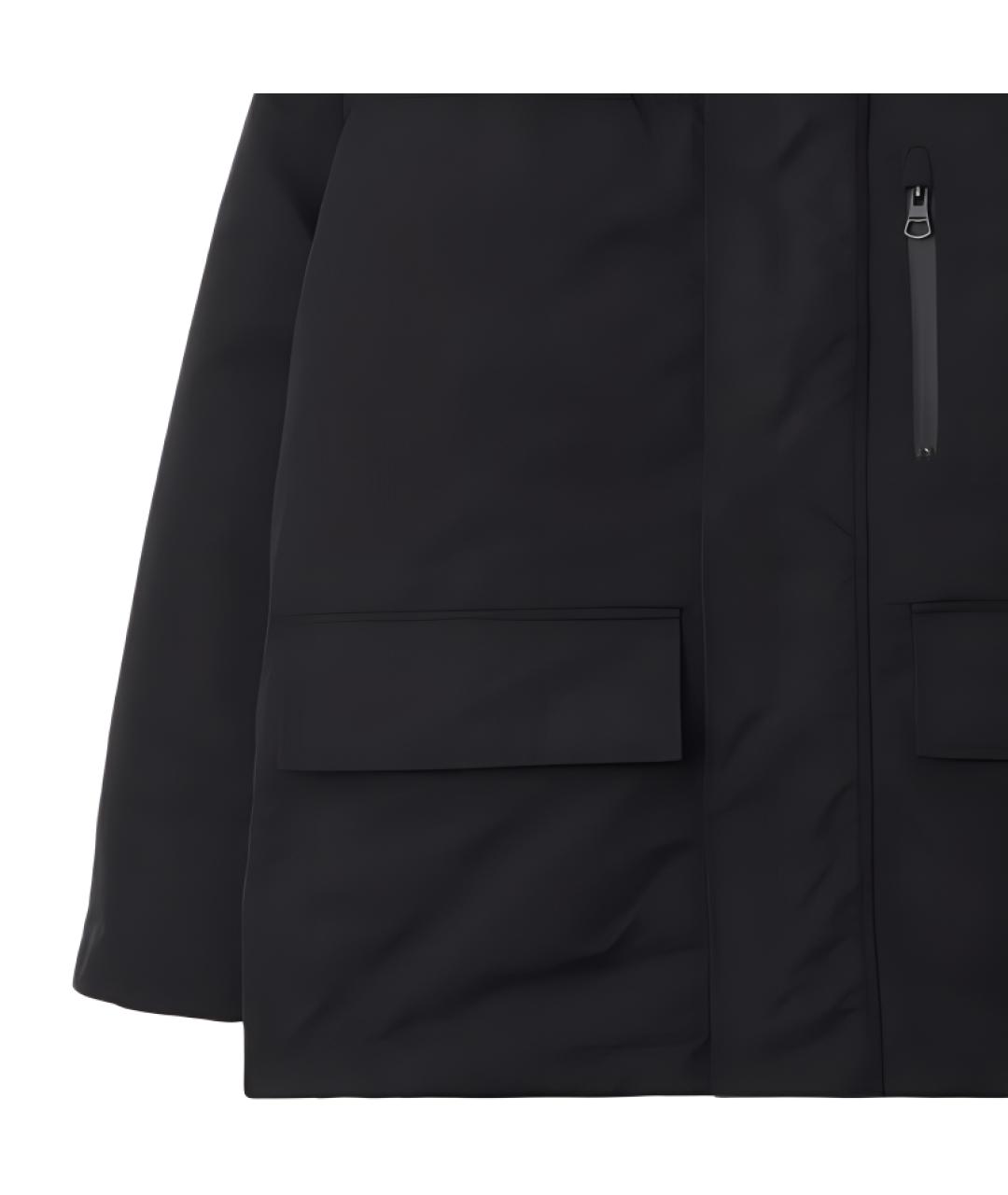 BURBERRY Черный пуховик, фото 3