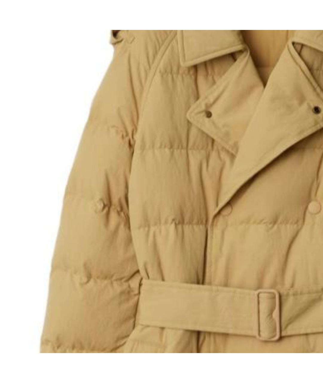 BURBERRY Бежевый пуховик, фото 4