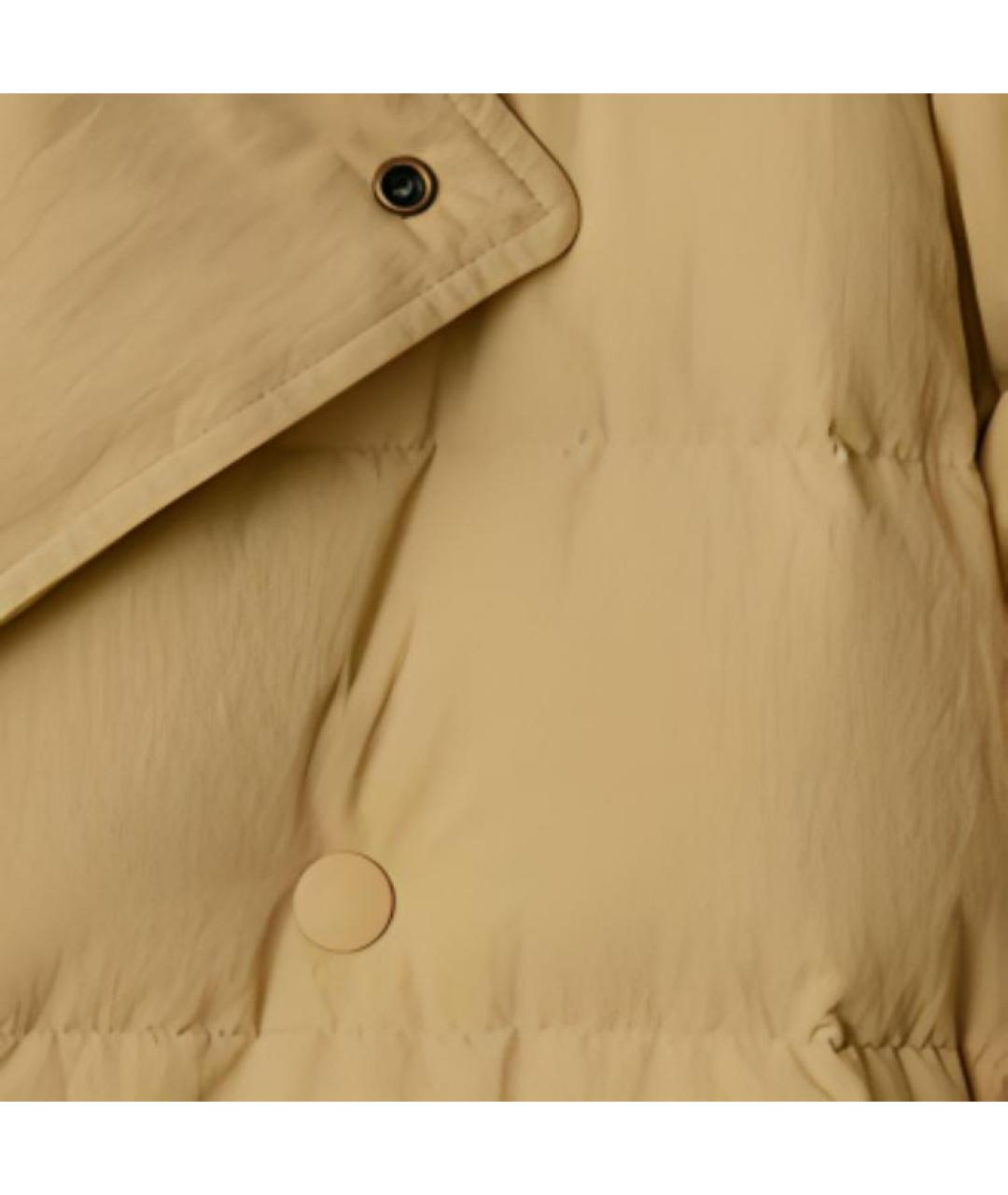 BURBERRY Бежевый пуховик, фото 2