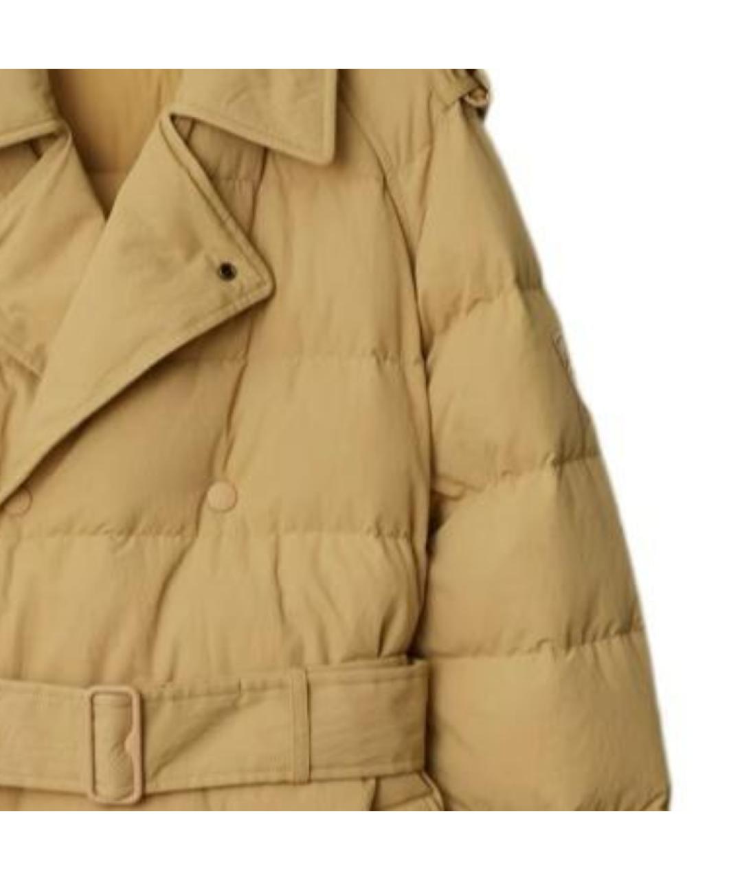 BURBERRY Бежевый пуховик, фото 5