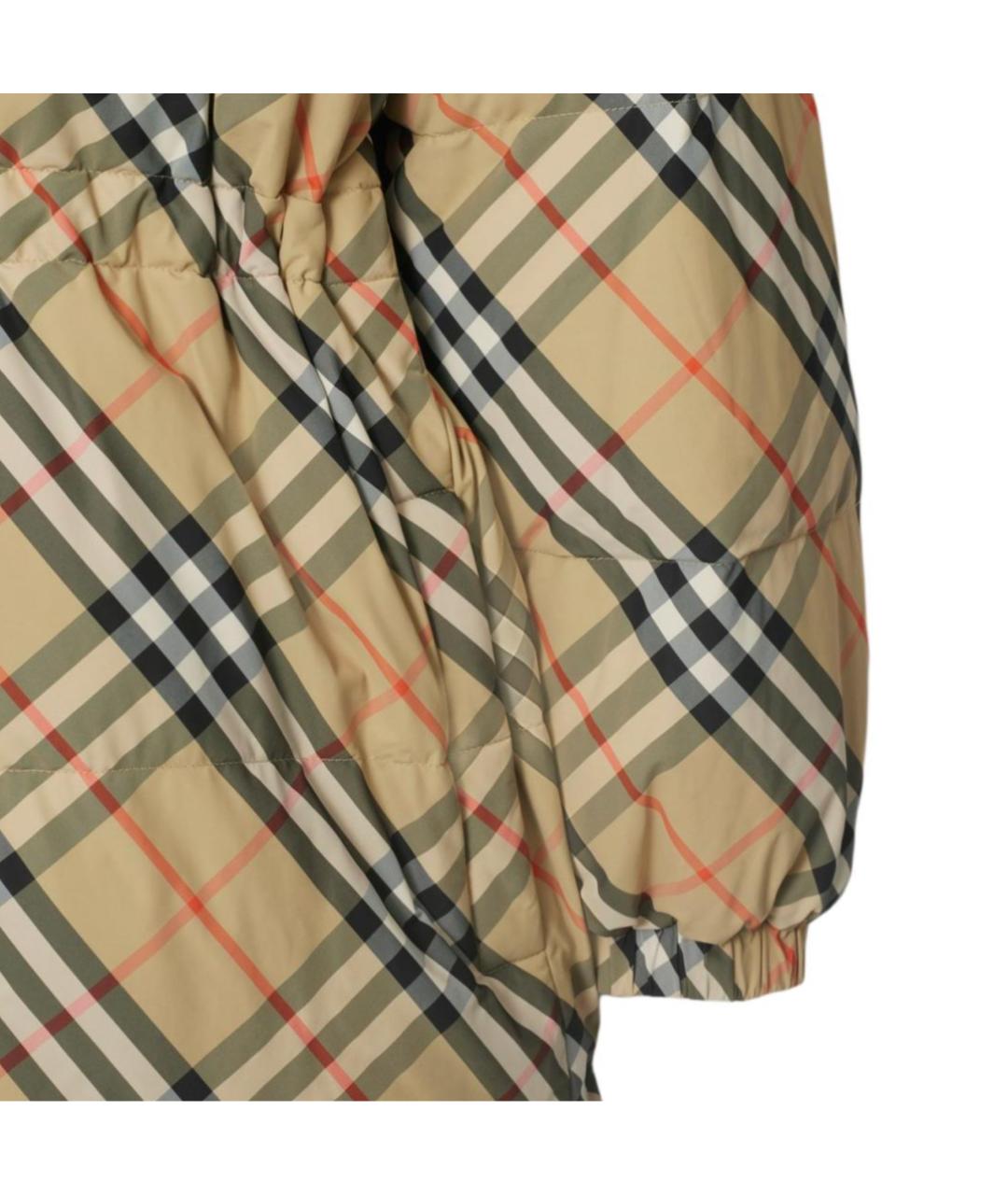 BURBERRY Бежевый пуховик, фото 6
