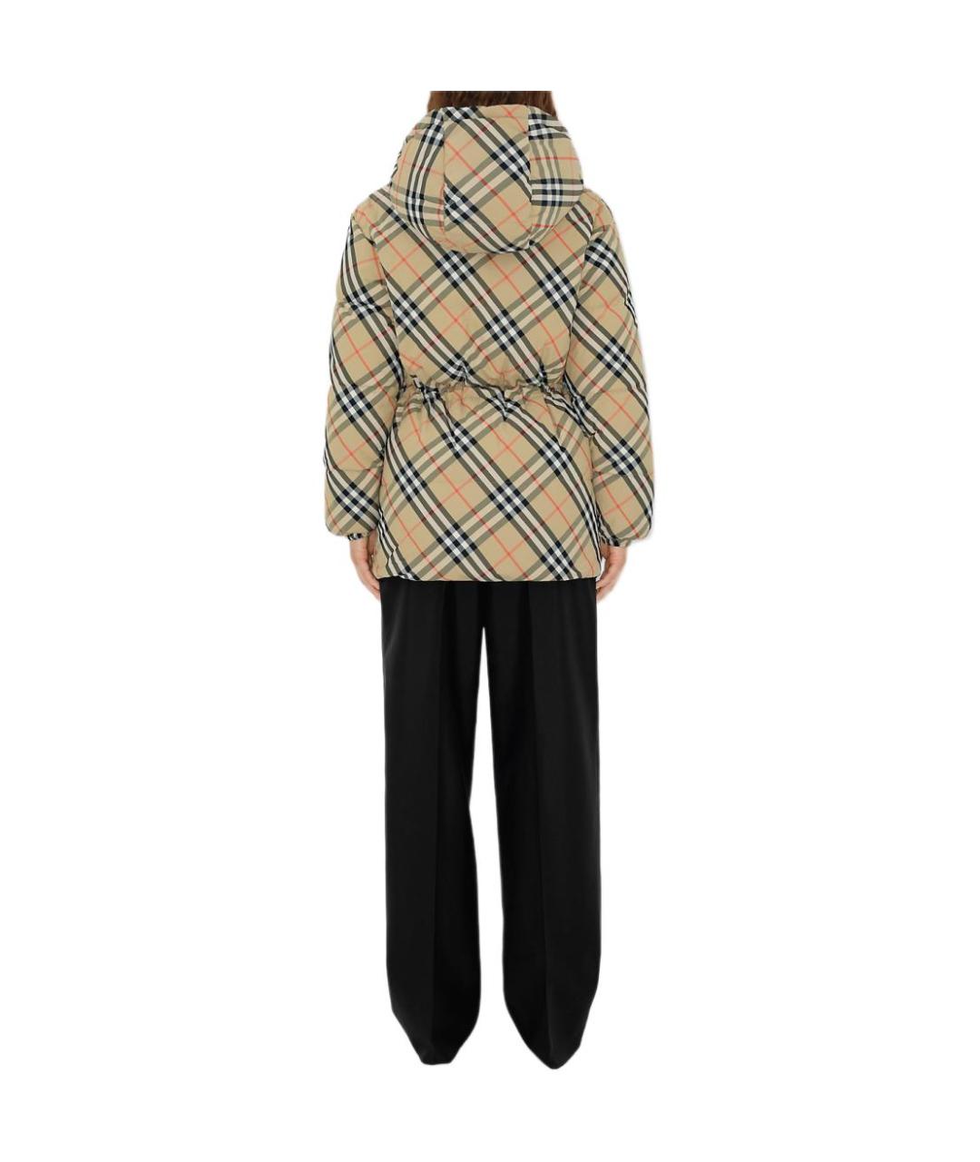 BURBERRY Бежевый пуховик, фото 3