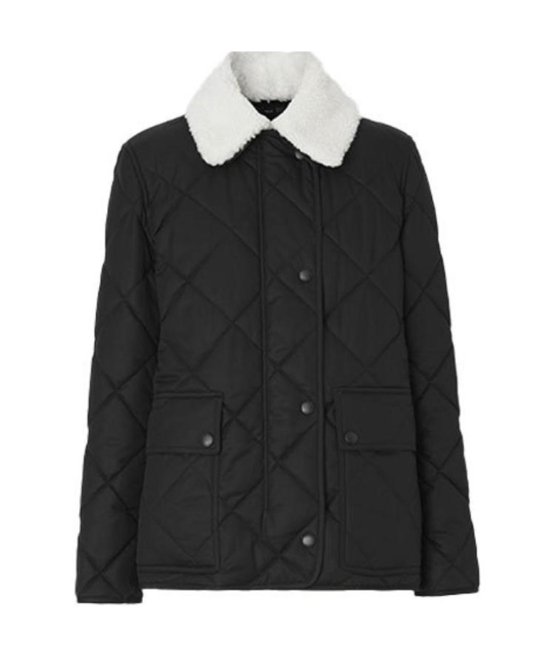 BURBERRY Черный пуховик, фото 1