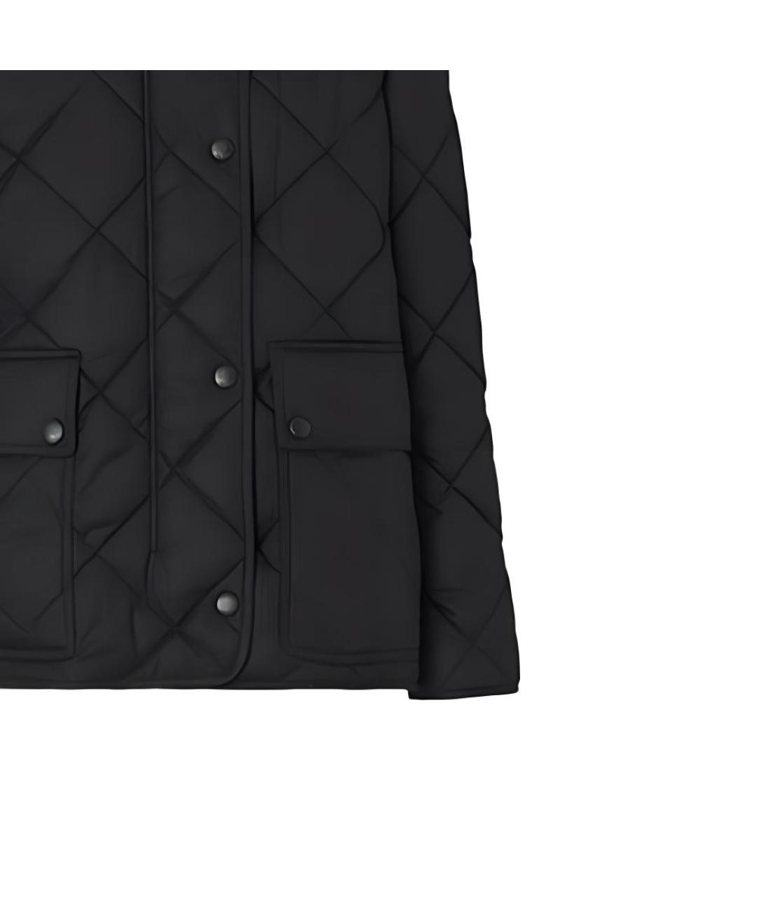 BURBERRY Черный пуховик, фото 4