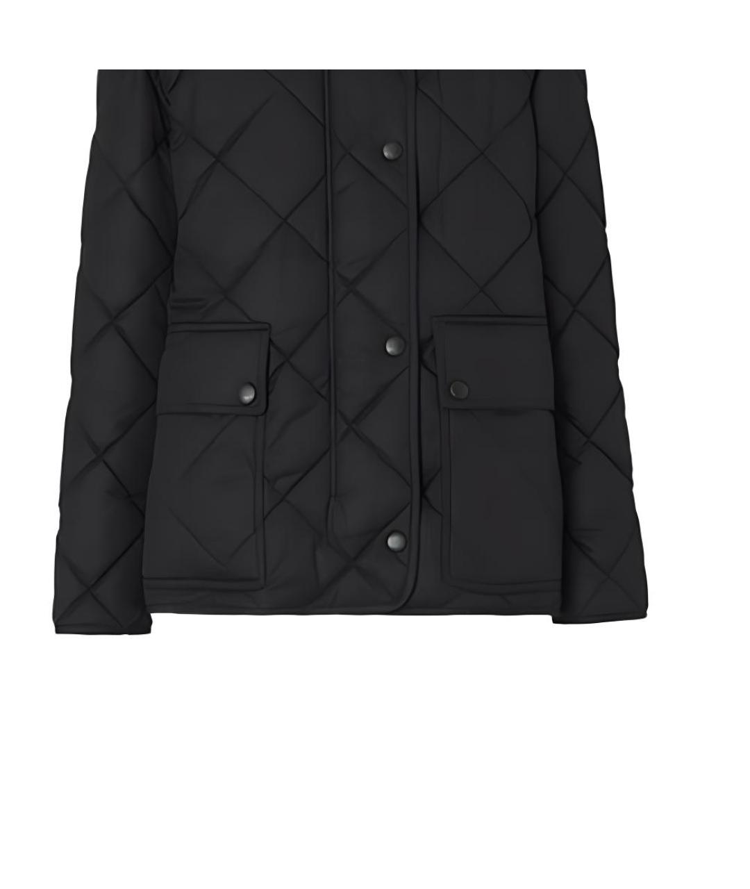 BURBERRY Черный пуховик, фото 3