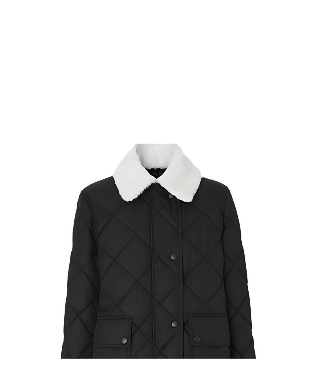 BURBERRY Черный пуховик, фото 2