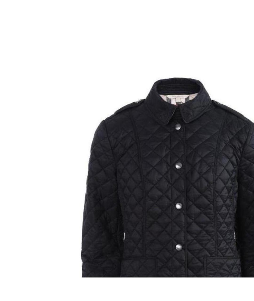 BURBERRY Черный пуховик, фото 2