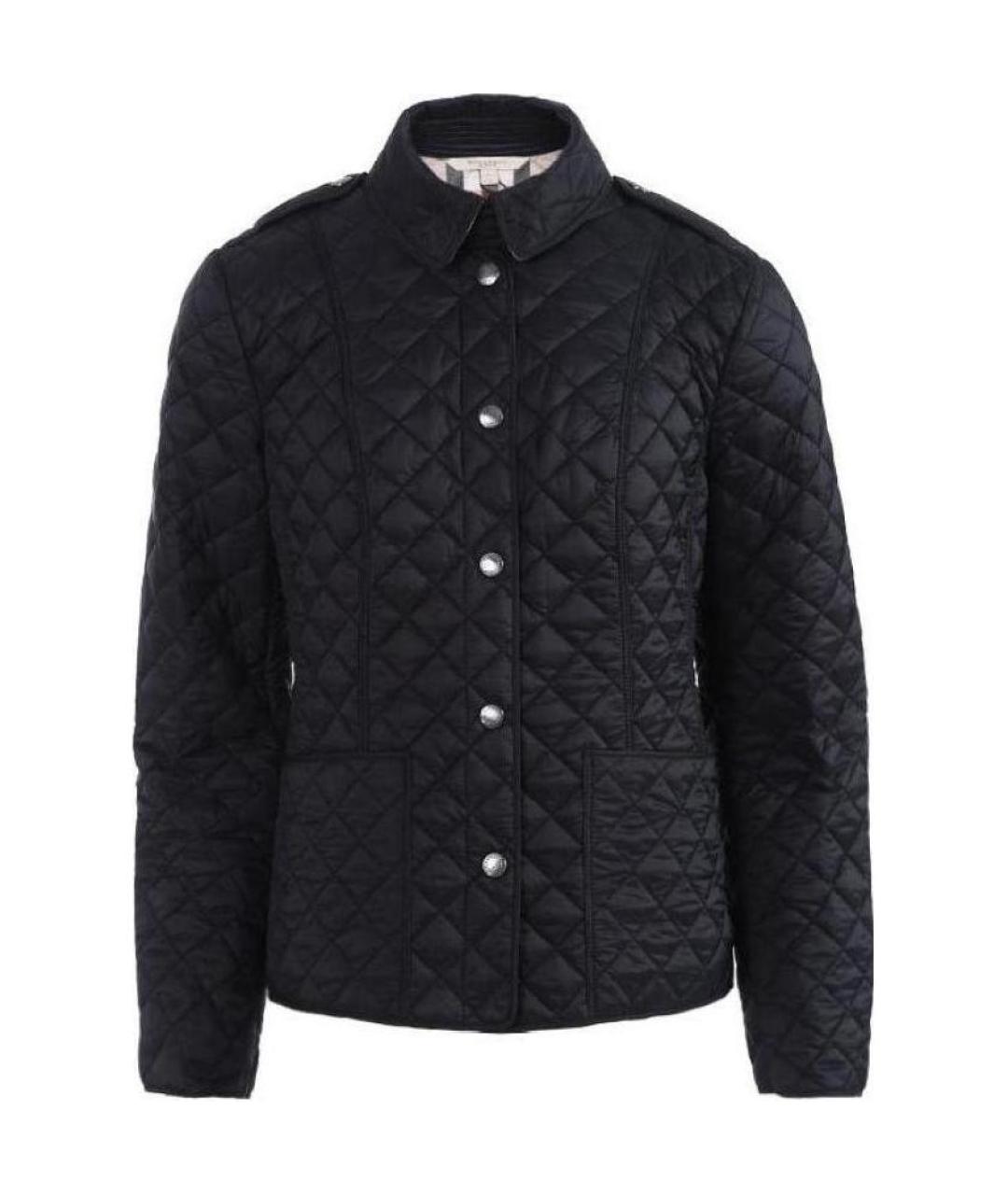 BURBERRY Черный пуховик, фото 1