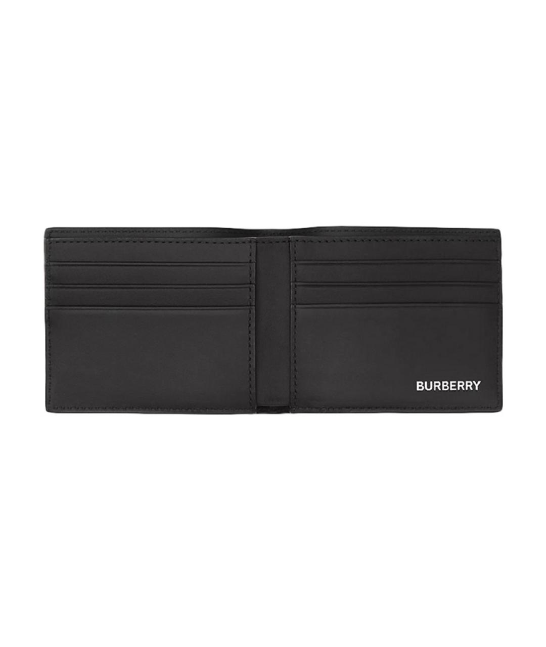BURBERRY Серый кошелек, фото 4
