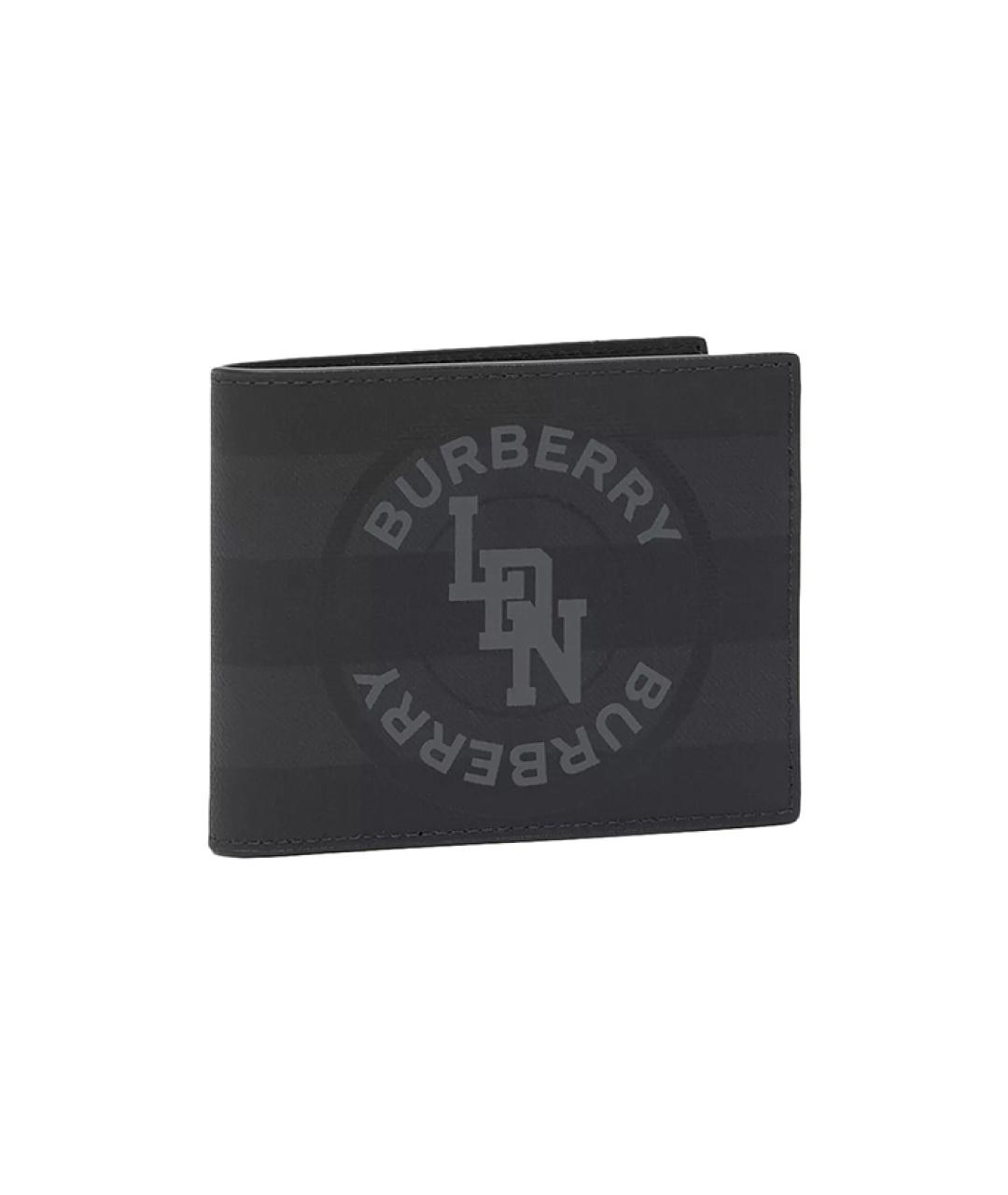 BURBERRY Серый кошелек, фото 2