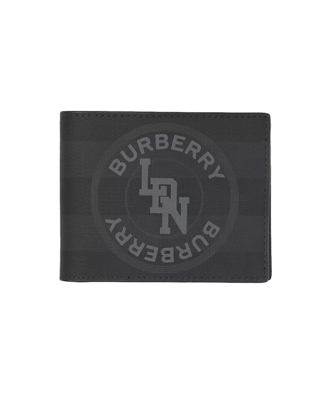 BURBERRY Серый кошелек, фото 1