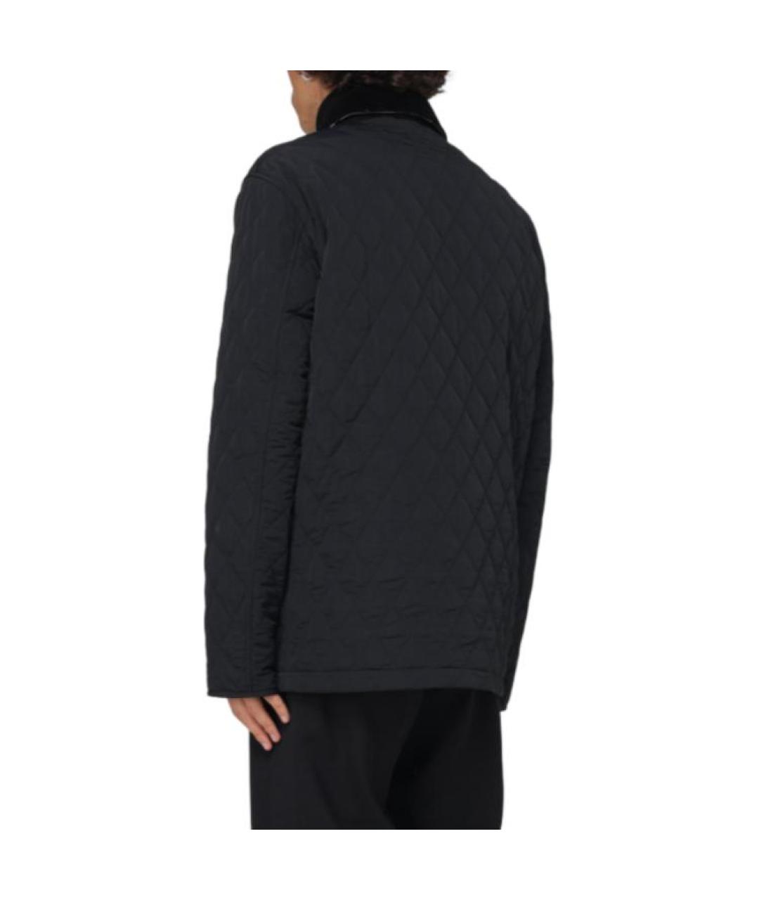BURBERRY Черная куртка, фото 4