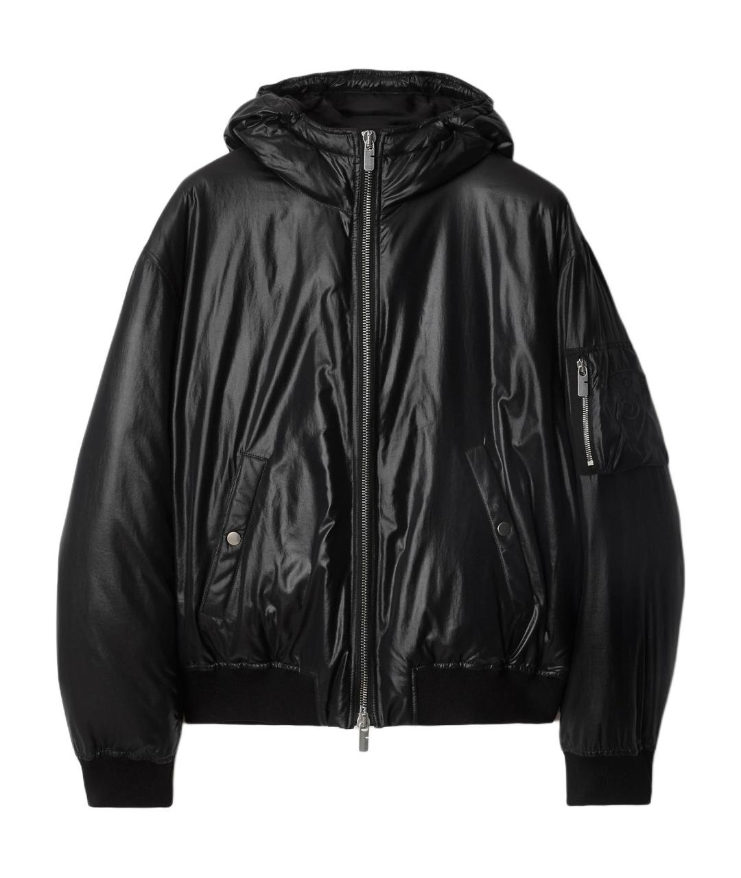 BURBERRY Черный пуховик, фото 1