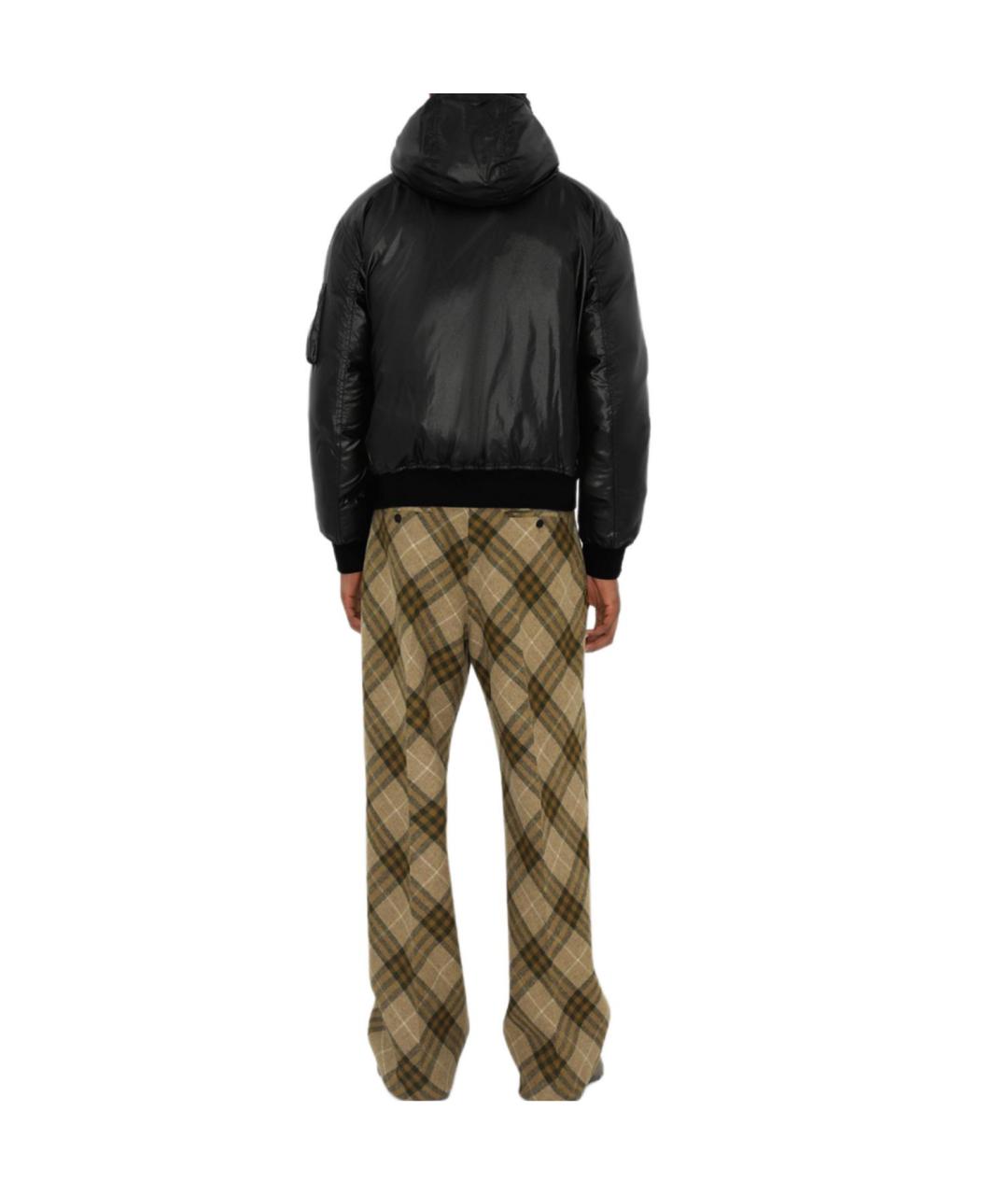 BURBERRY Черный пуховик, фото 3