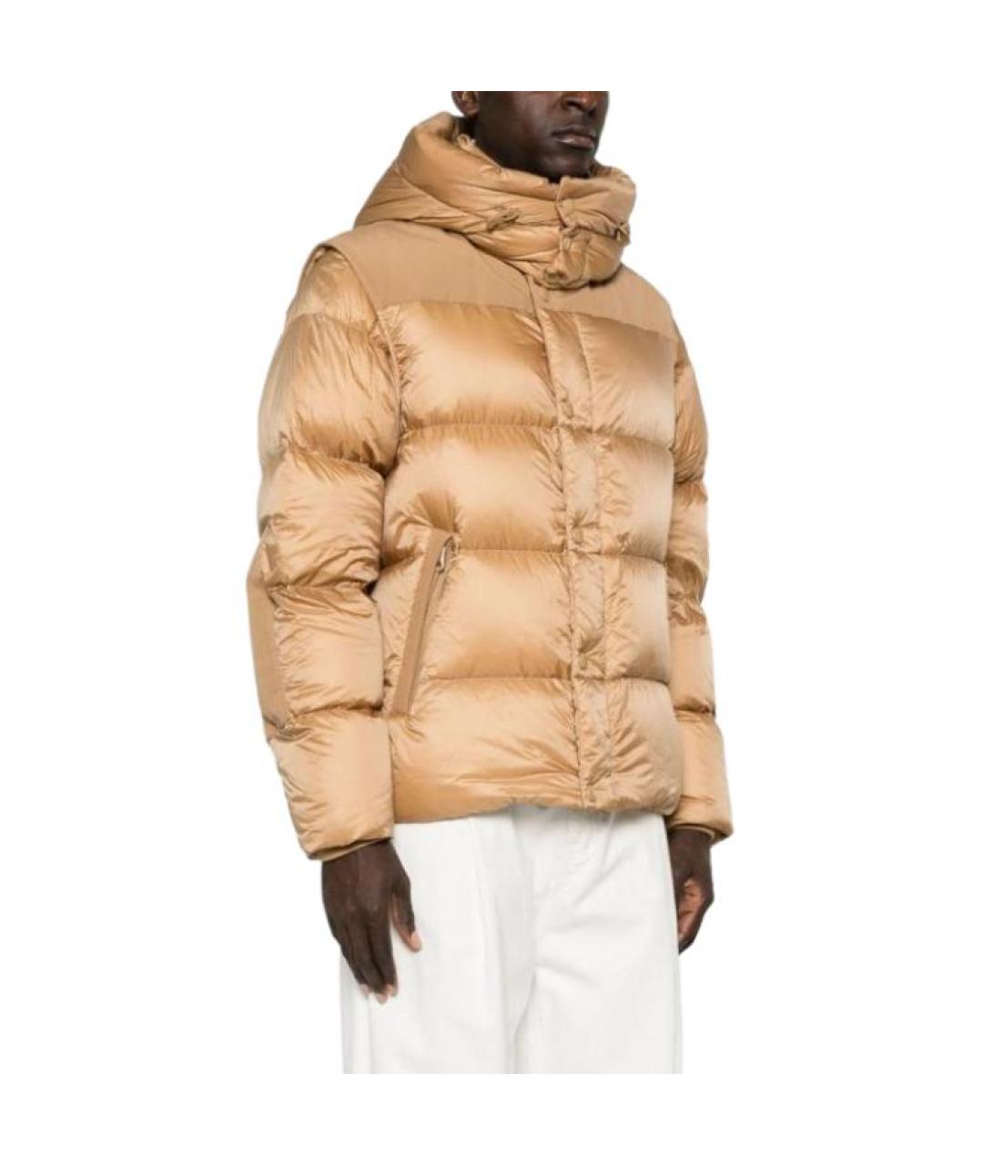 BURBERRY Коричневый пуховик, фото 3