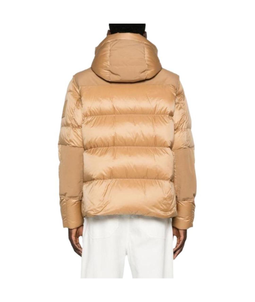 BURBERRY Коричневый пуховик, фото 4