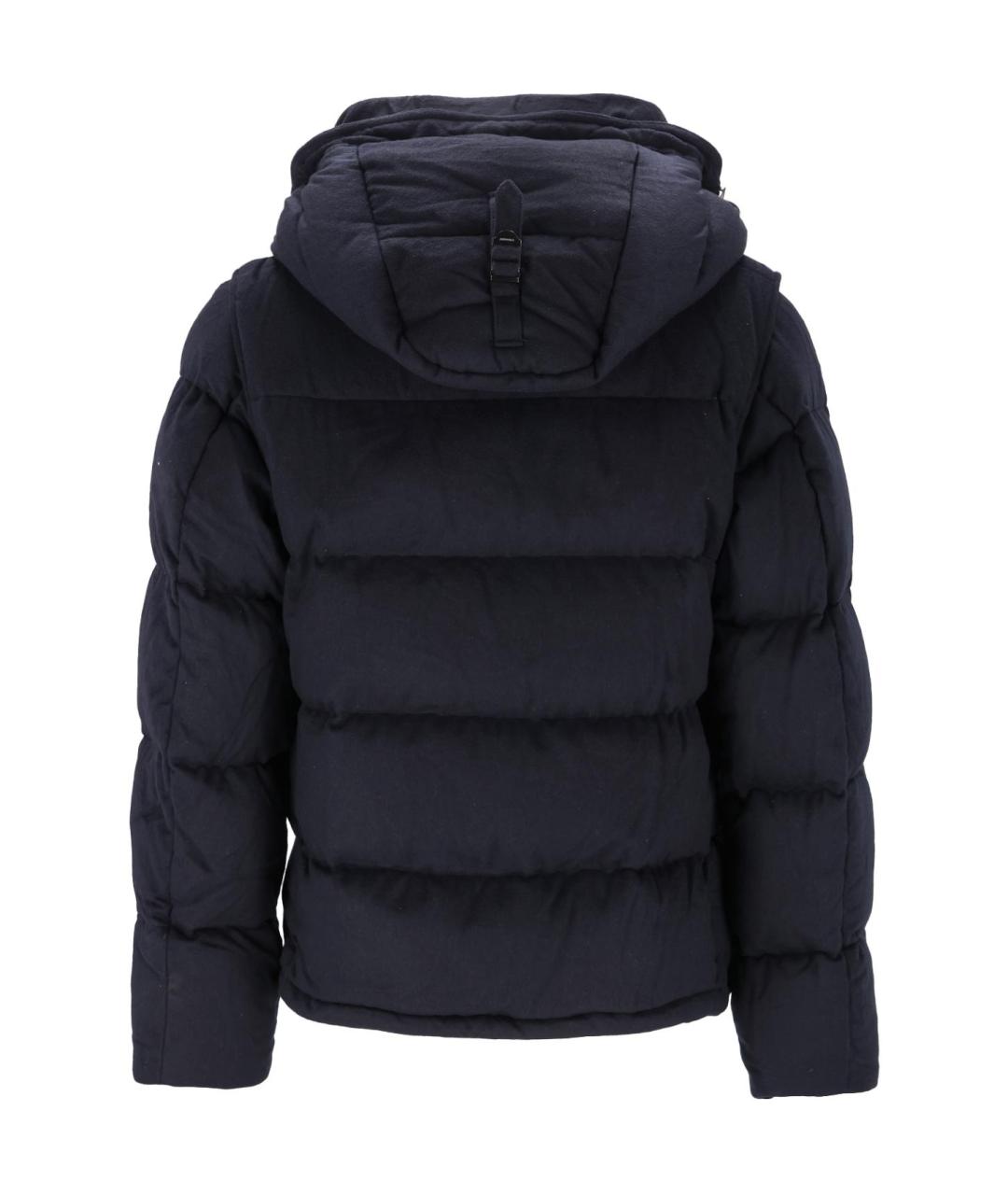 BURBERRY Темно-синий пуховик, фото 2