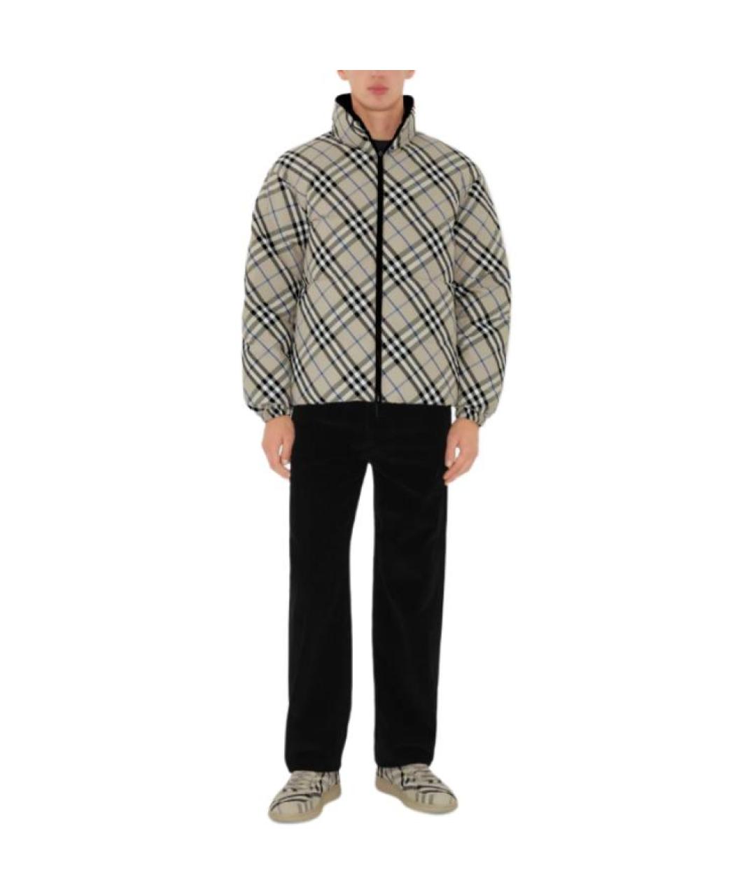 BURBERRY Бежевый пуховик, фото 2