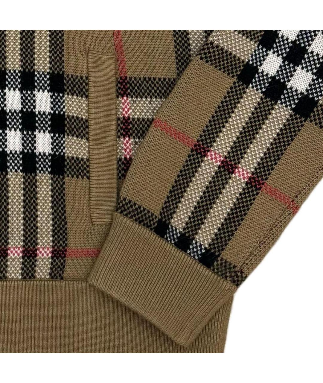 BURBERRY Коричневый джемпер / свитер, фото 5