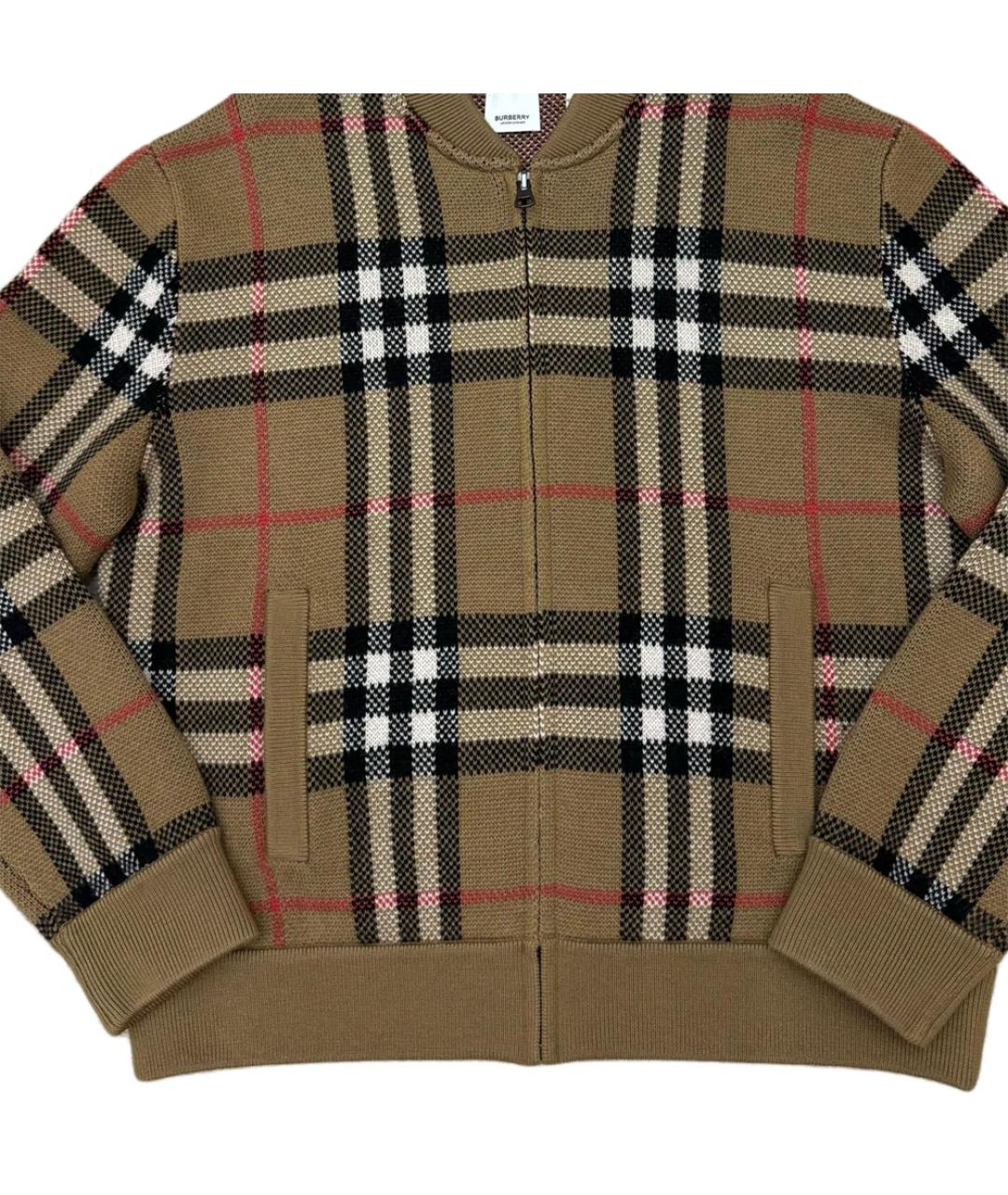 BURBERRY Коричневый джемпер / свитер, фото 3