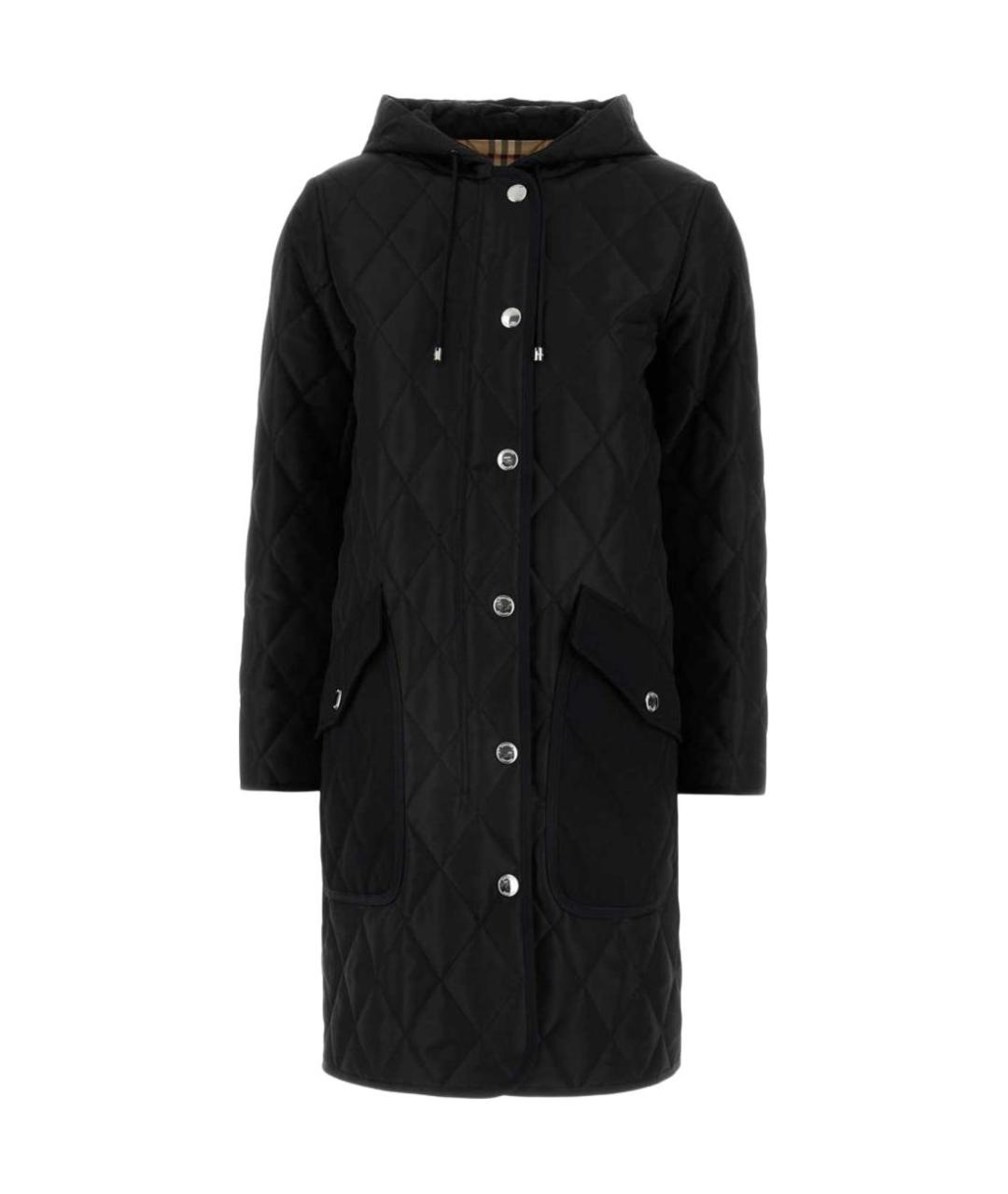 BURBERRY Черный пуховик, фото 1