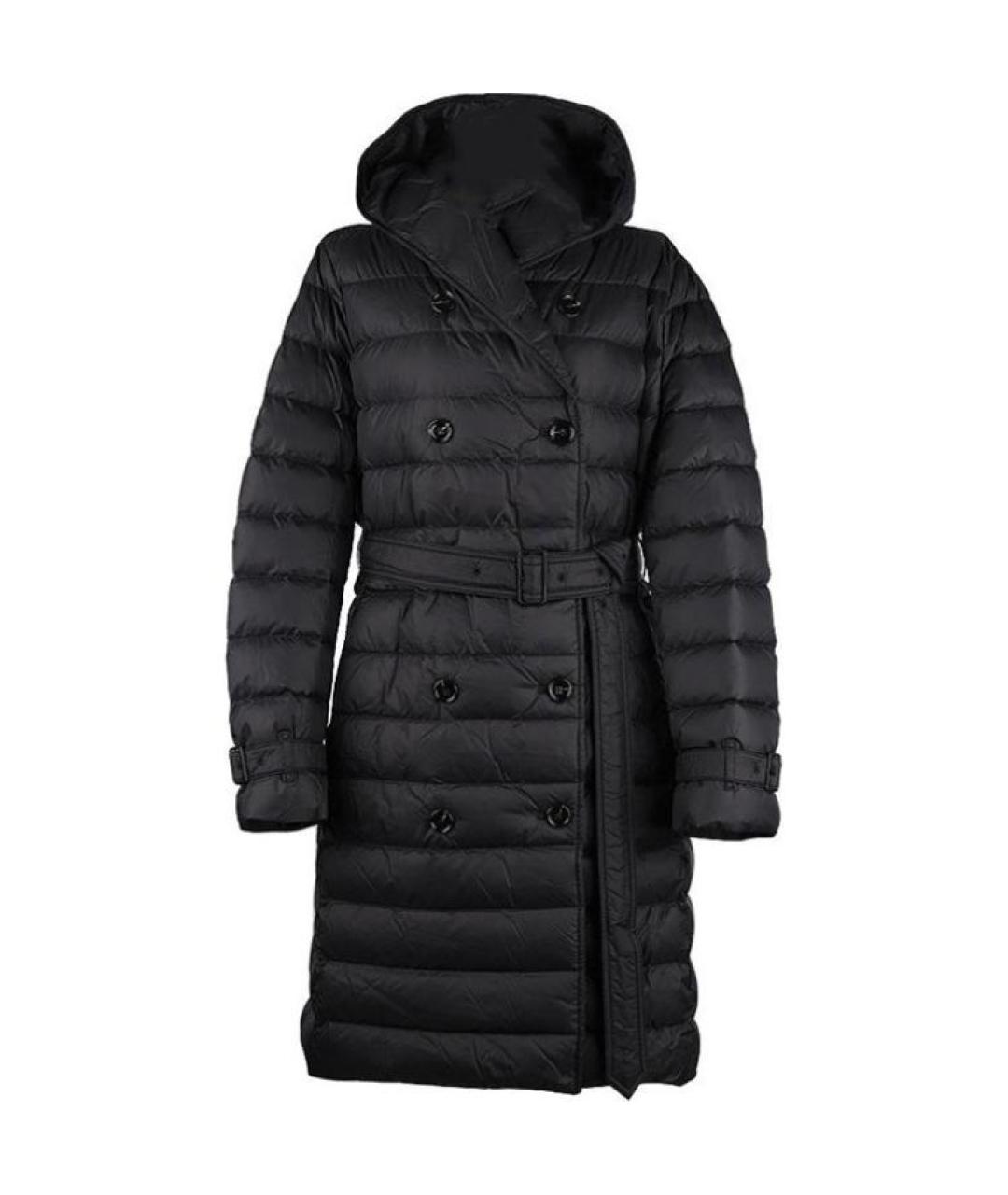 BURBERRY Черный пуховик, фото 1