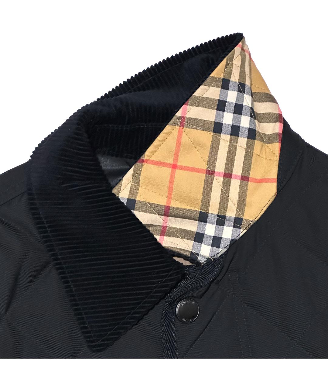 BURBERRY Черная куртка, фото 3