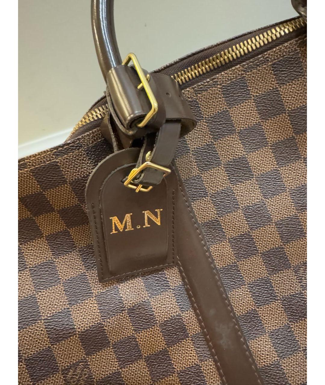 LOUIS VUITTON Коричневая дорожная/спортивная сумка, фото 2