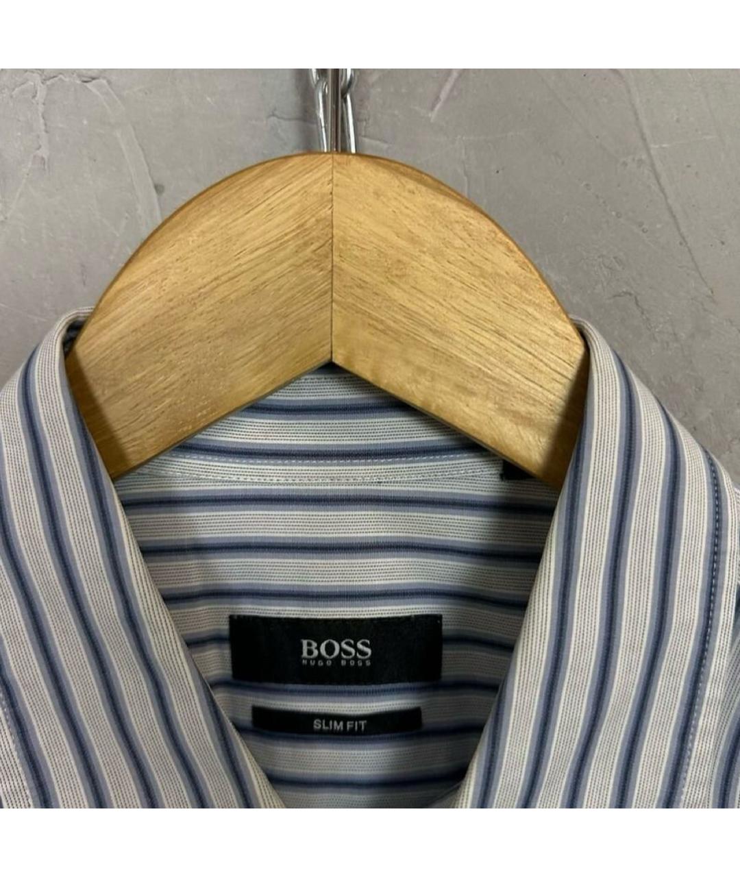 HUGO BOSS Хлопковая классическая рубашка, фото 5