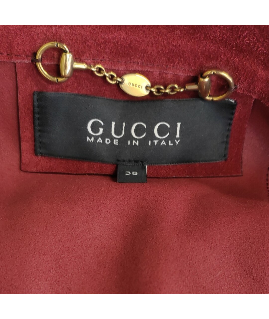 GUCCI Бордовая куртка, фото 6