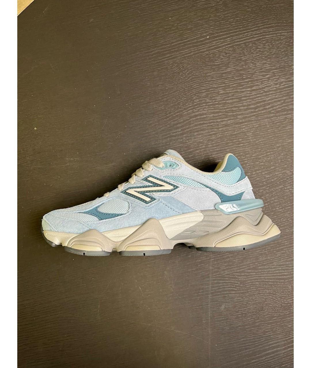 NEW BALANCE Голубые замшевые кроссовки, фото 5