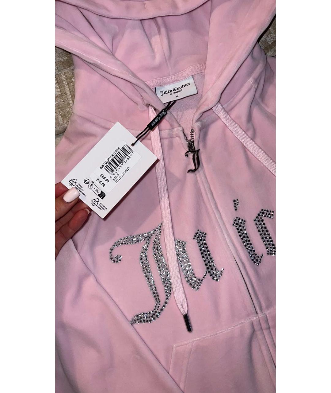 JUICY COUTURE Розовый полиэстеровый спортивные костюмы, фото 3