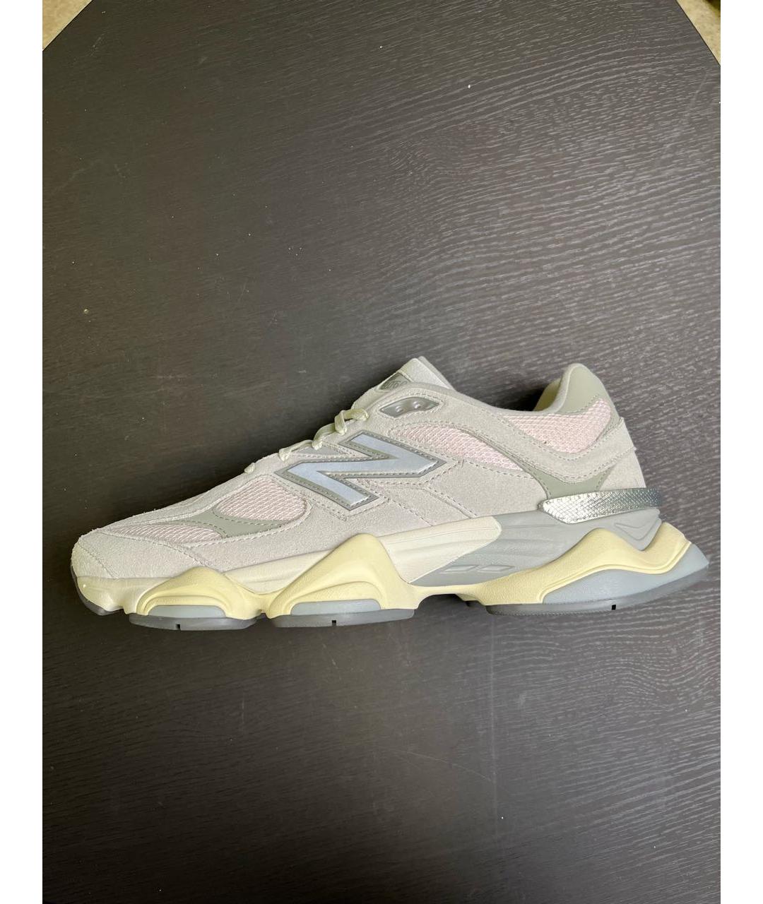 NEW BALANCE Бежевые текстильные низкие кроссовки / кеды, фото 5