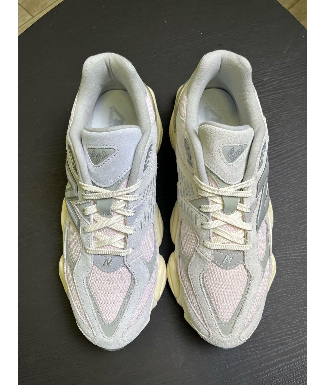 NEW BALANCE Бежевые текстильные низкие кроссовки / кеды, фото 3
