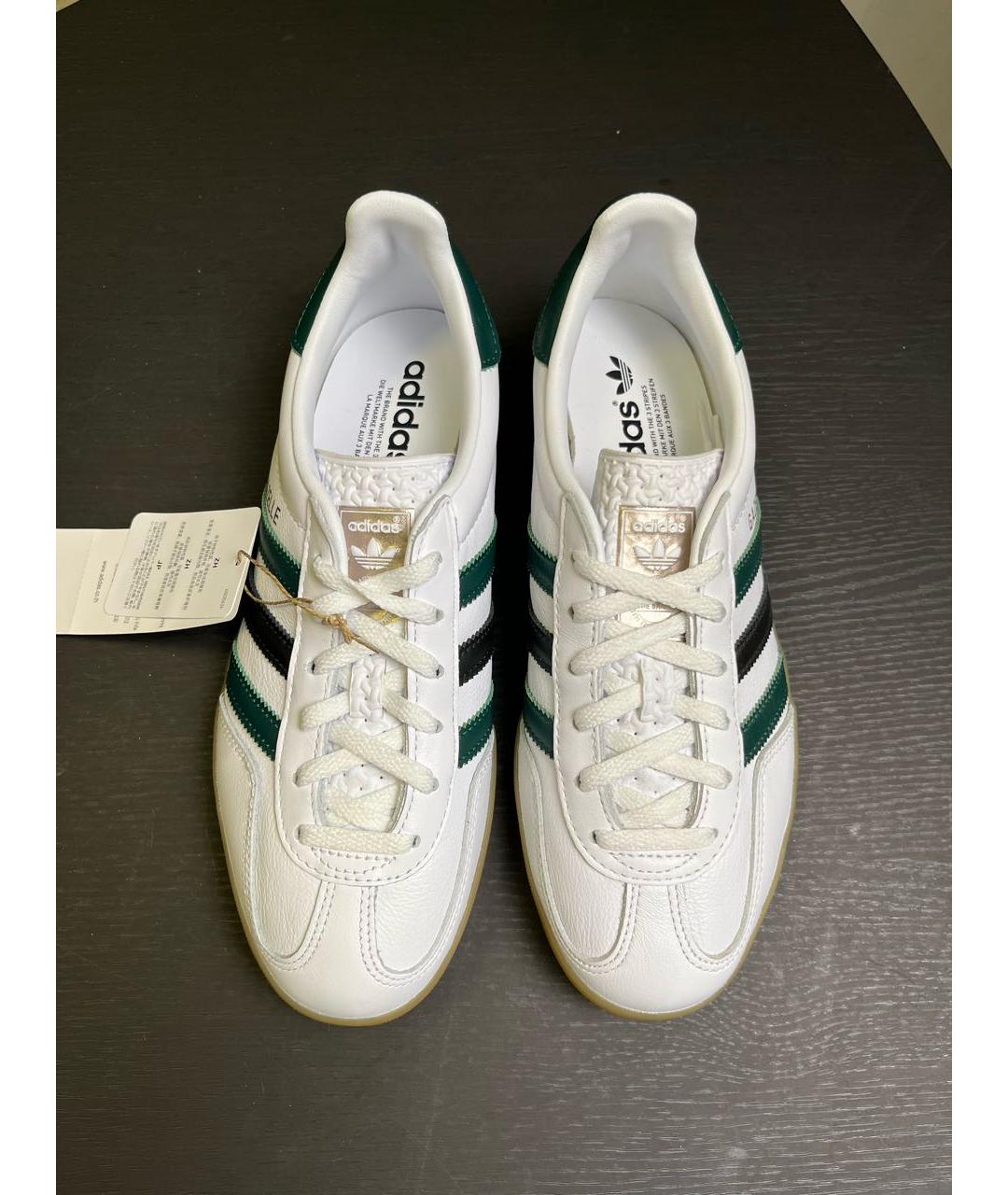 ADIDAS Белые кожаные кеды, фото 3
