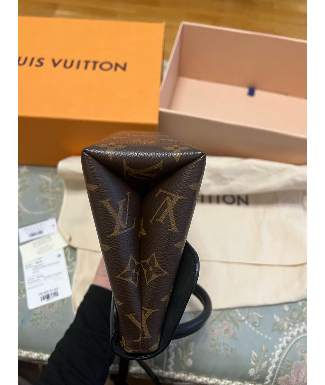 LOUIS VUITTON Коричневая сумка через плечо, фото 4