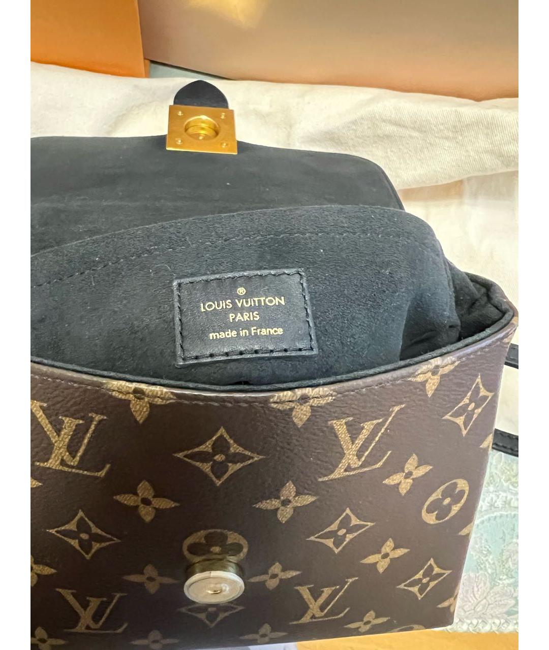 LOUIS VUITTON Коричневая сумка через плечо, фото 7