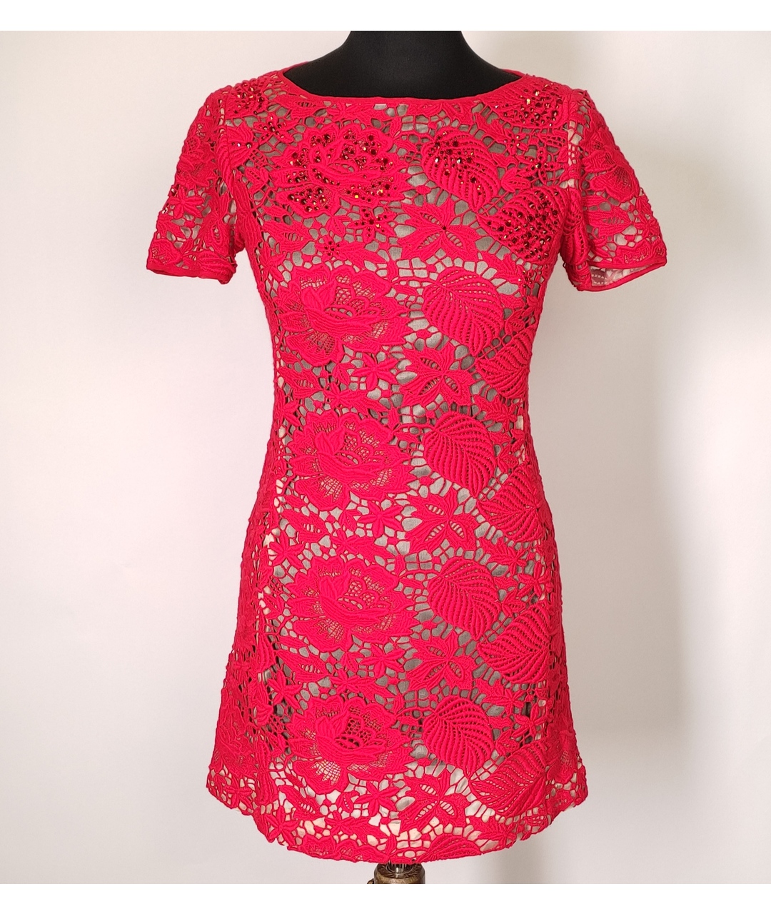 BLUMARINE Красное платье, фото 3