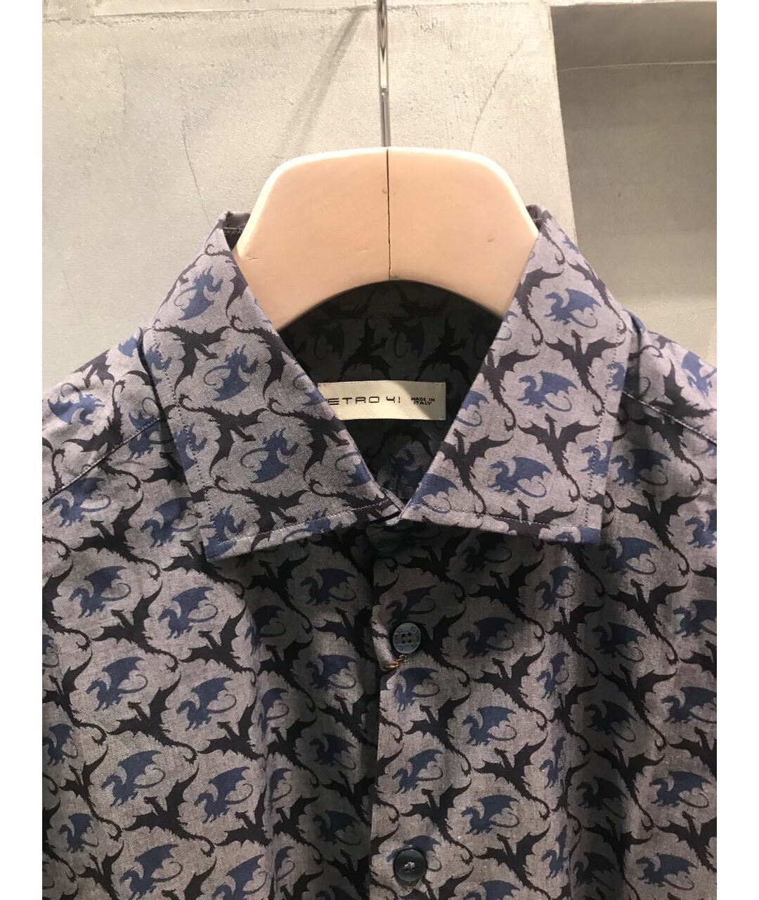ETRO Мульти хлопковая кэжуал рубашка, фото 3