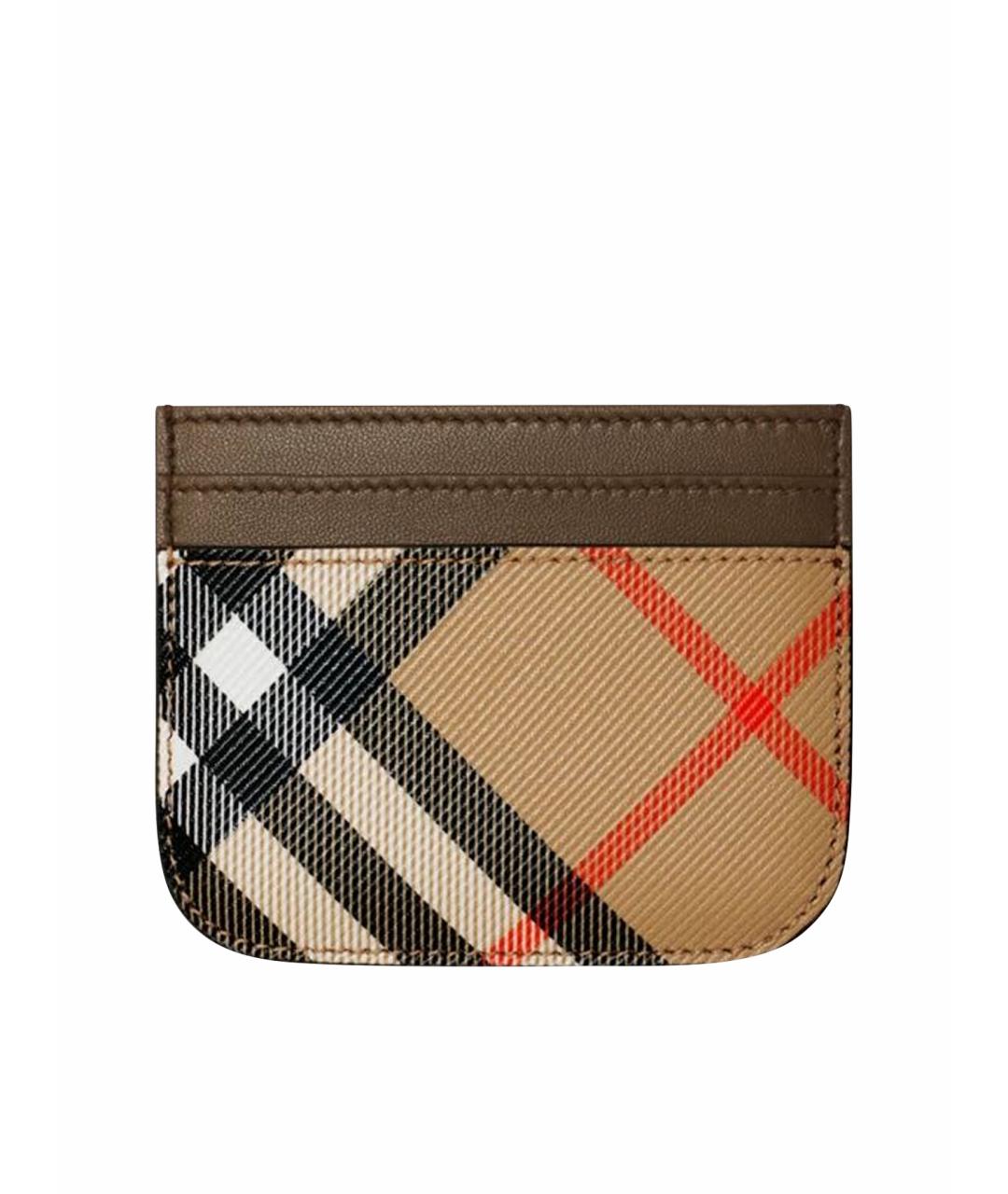BURBERRY Кожаный кардхолдер, фото 1