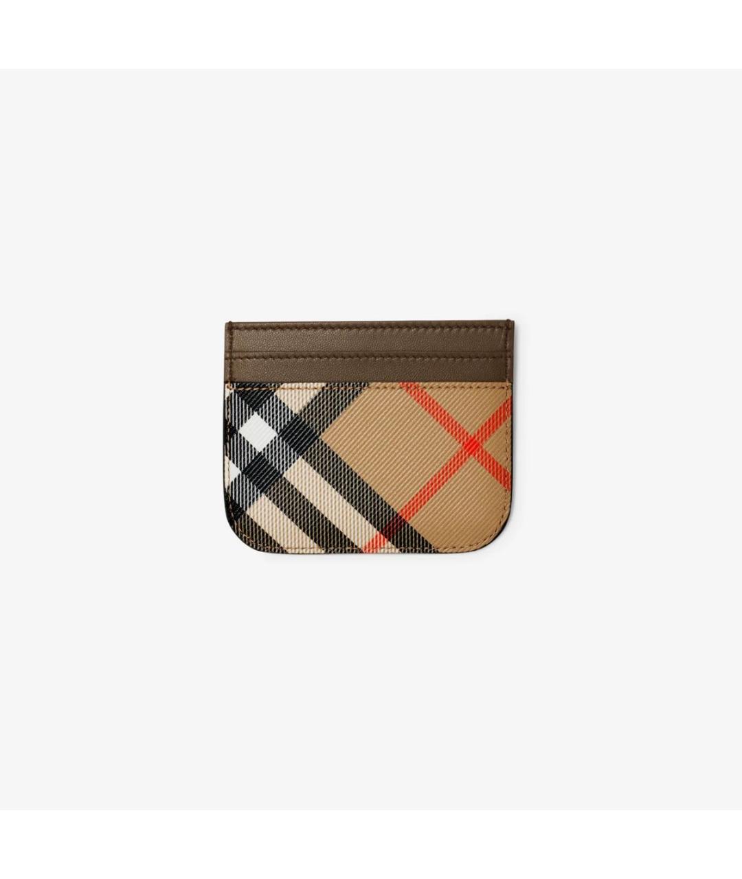BURBERRY Кожаный кардхолдер, фото 2