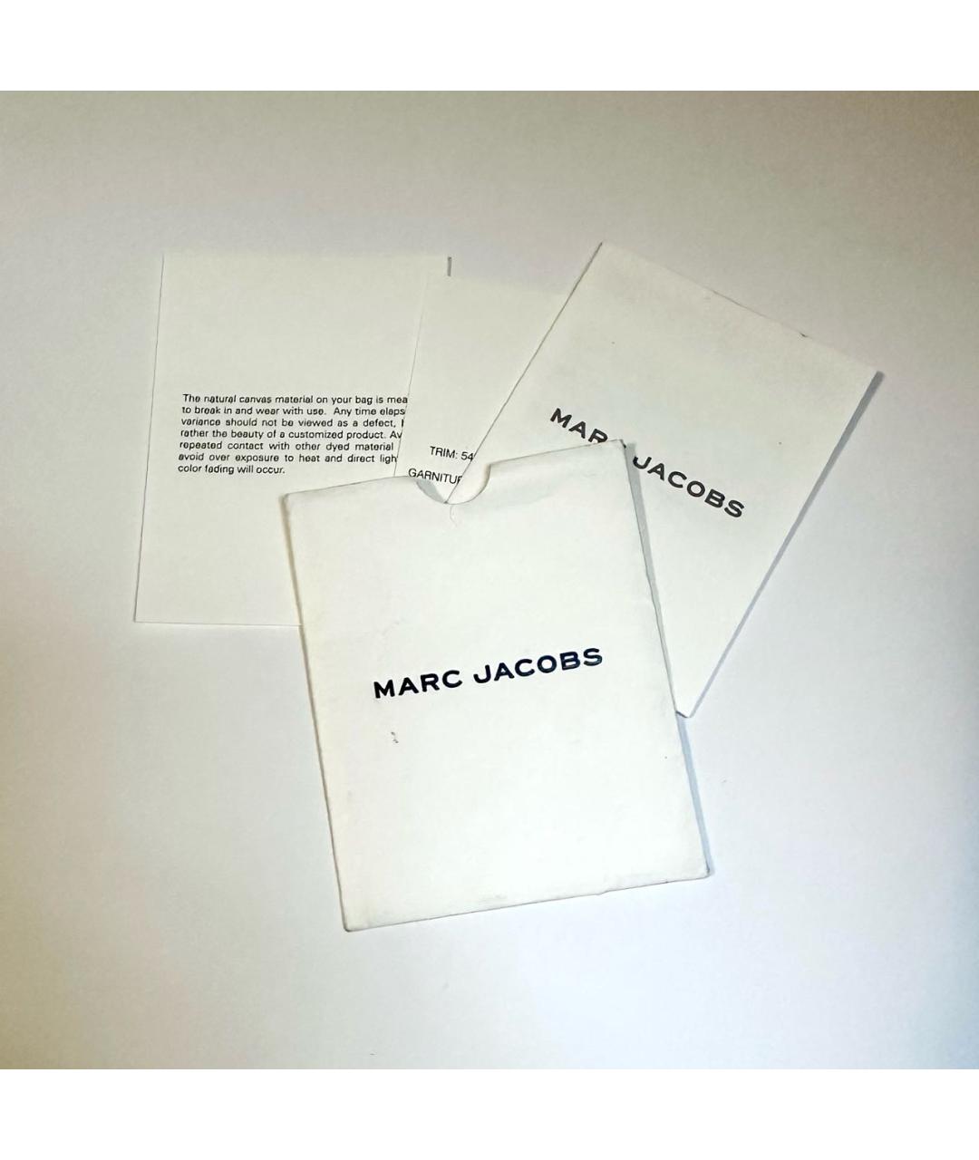 MARC JACOBS Черная тканевая сумка тоут, фото 7