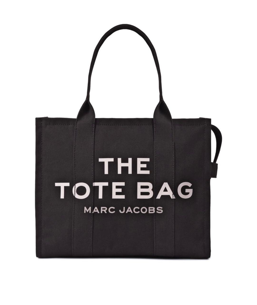 MARC JACOBS Черная тканевая сумка тоут, фото 9