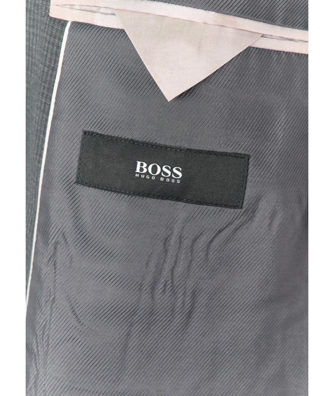 HUGO BOSS Серый классический костюм, фото 3