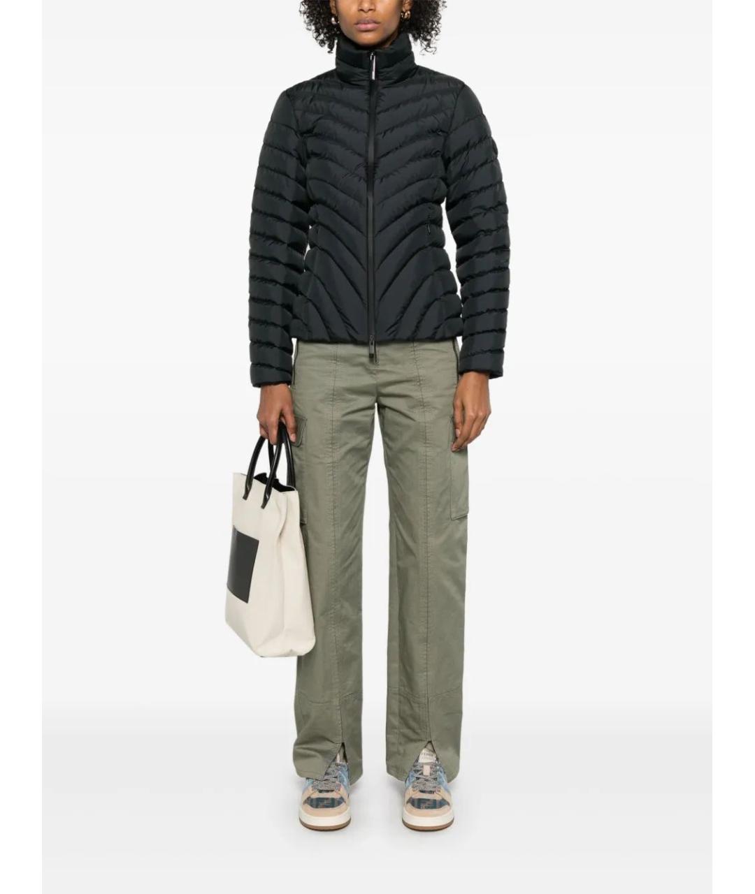 MONCLER Черная куртка, фото 2