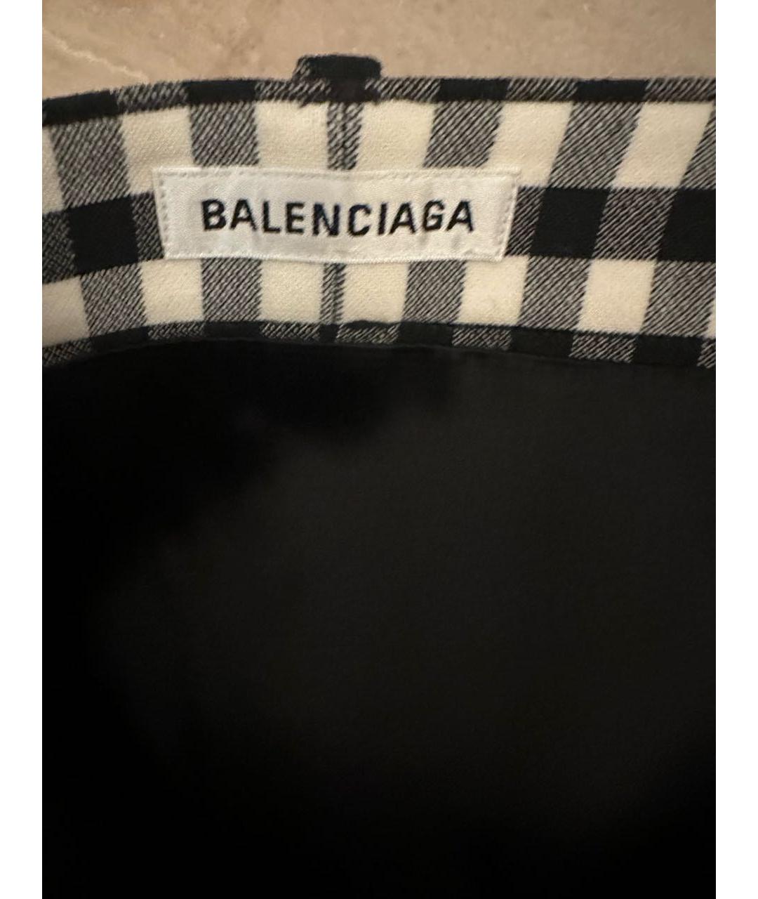 BALENCIAGA Шелковая юбка миди, фото 5