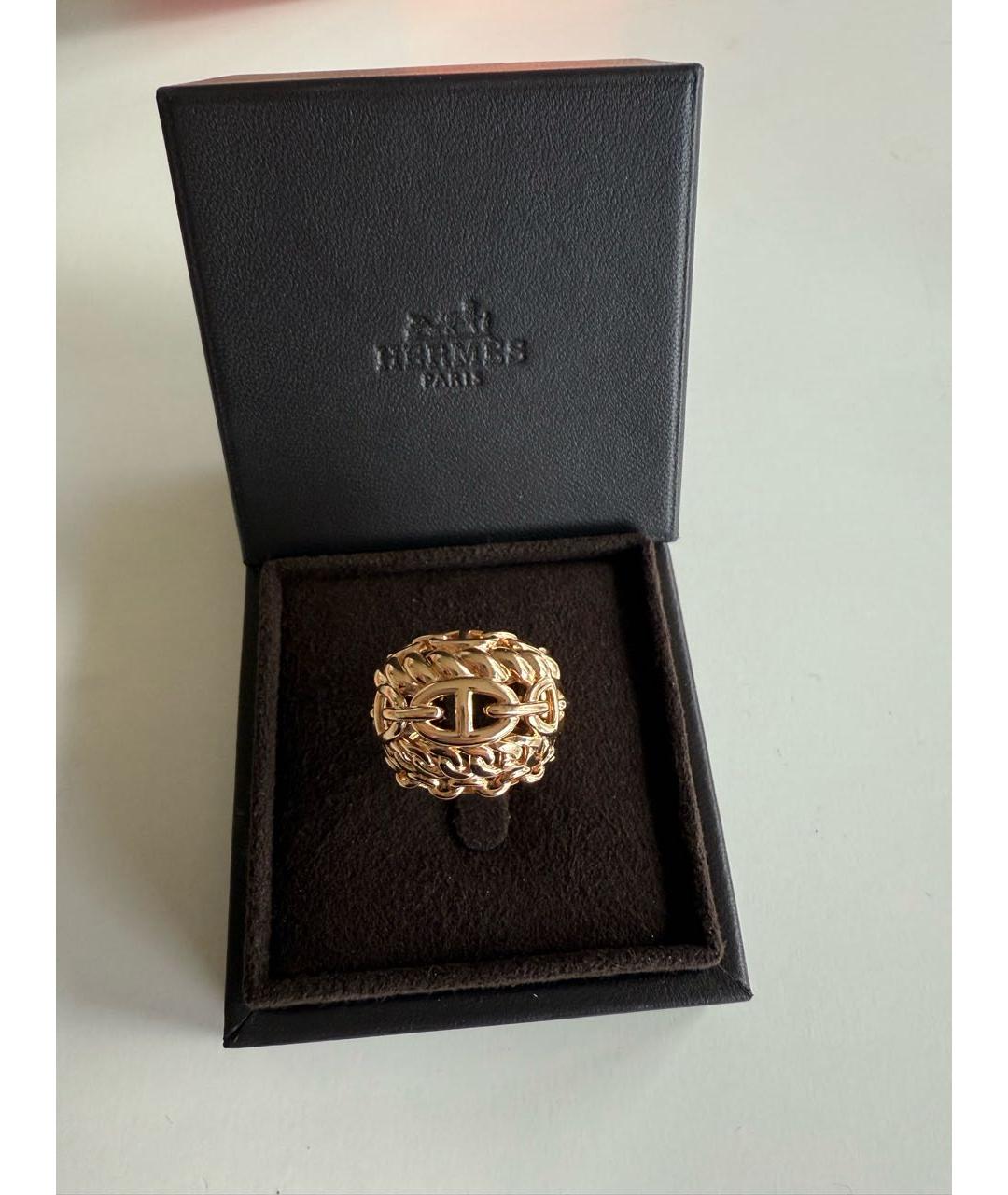 HERMES Золотое кольцо из розового золота, фото 4