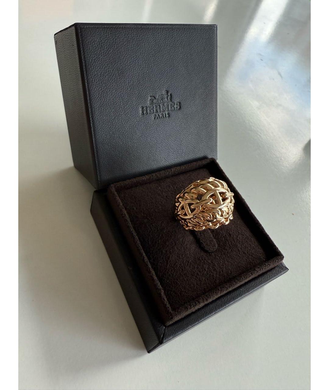 HERMES Золотое кольцо из розового золота, фото 5