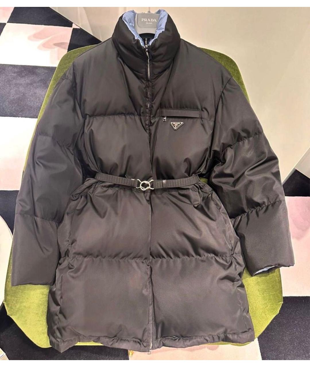 PRADA Черный пуховик, фото 7